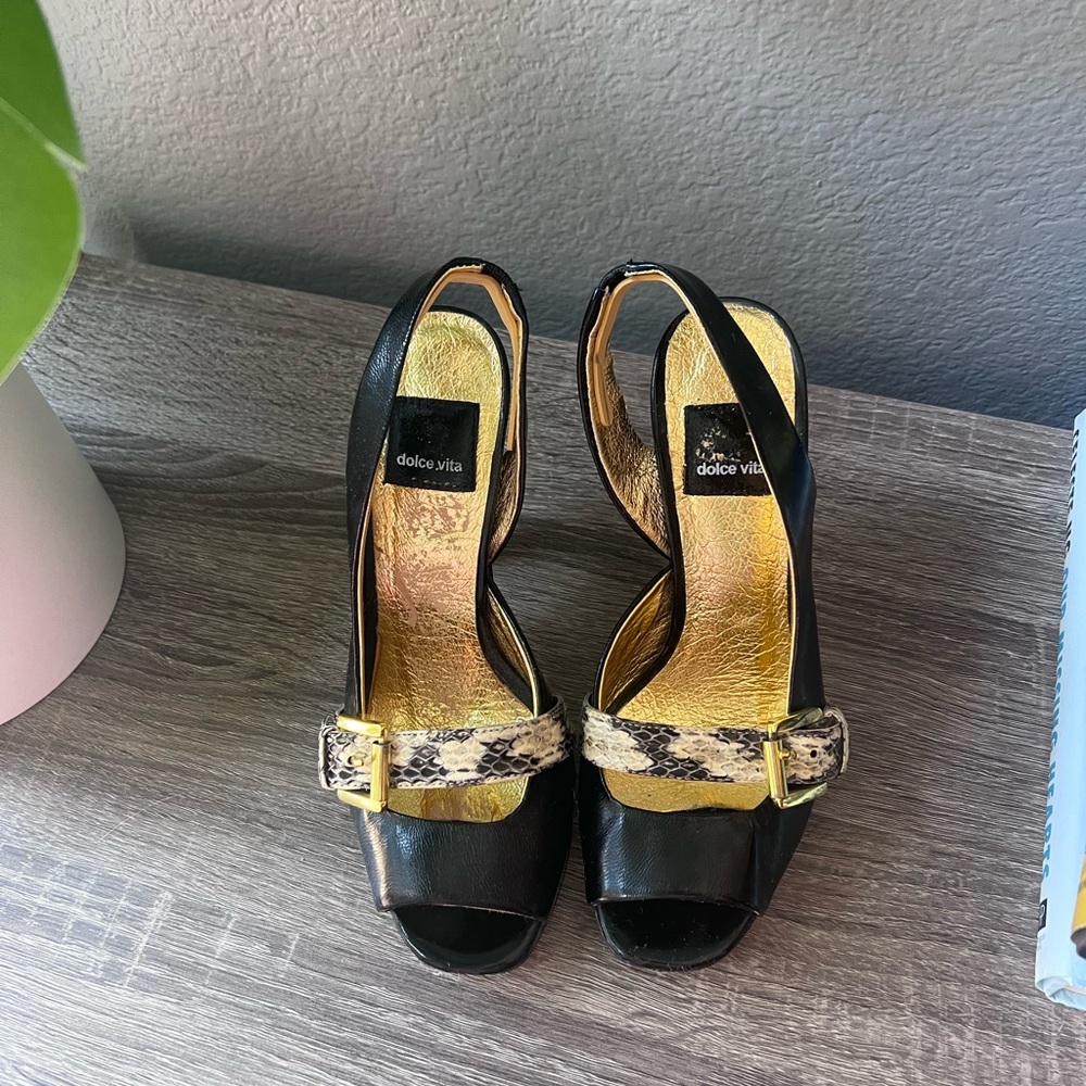 Dolce Vita black heels size 6 👠